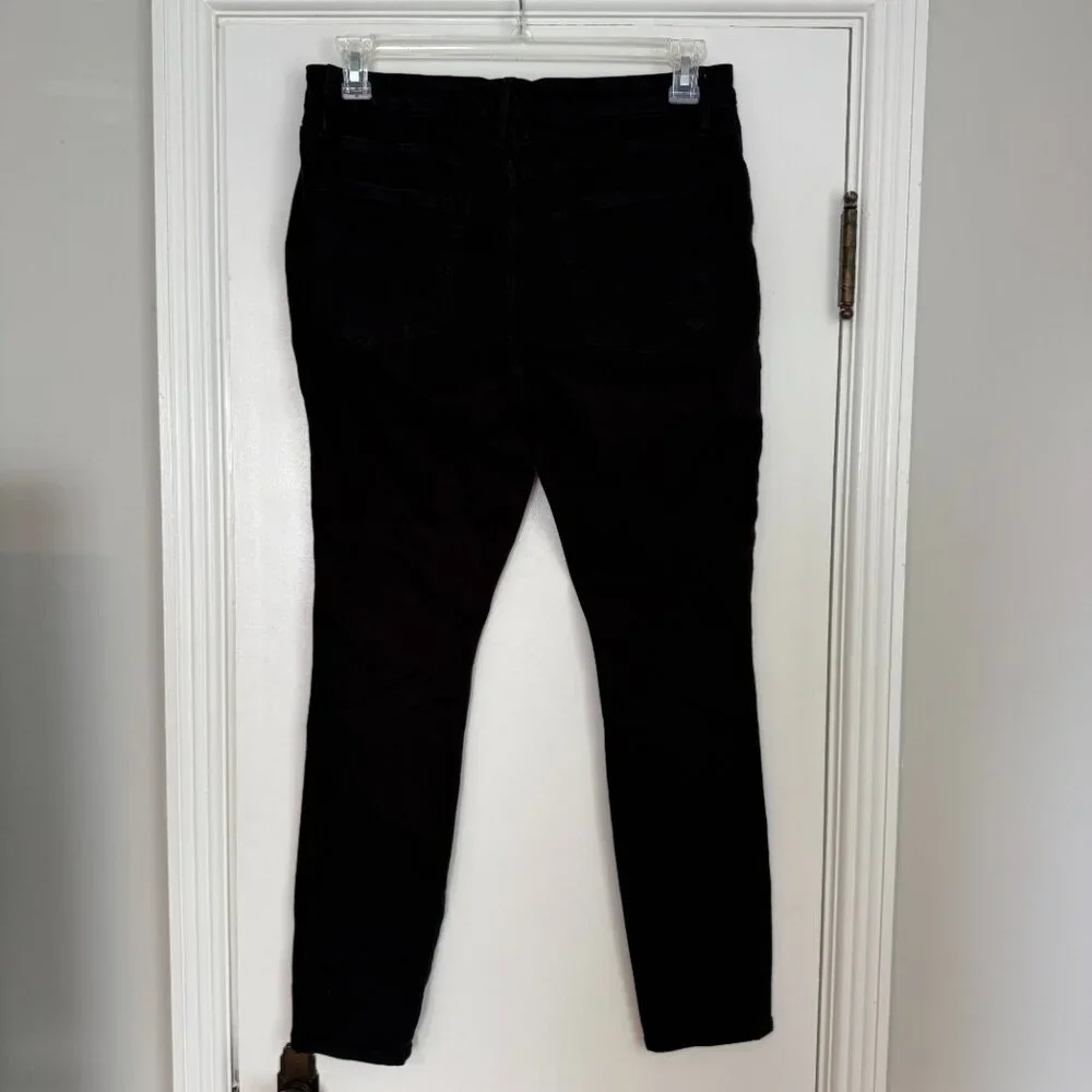 Good American Women's Good Legs Black Skinny Jeans Size 14 - Picture 5 of 7